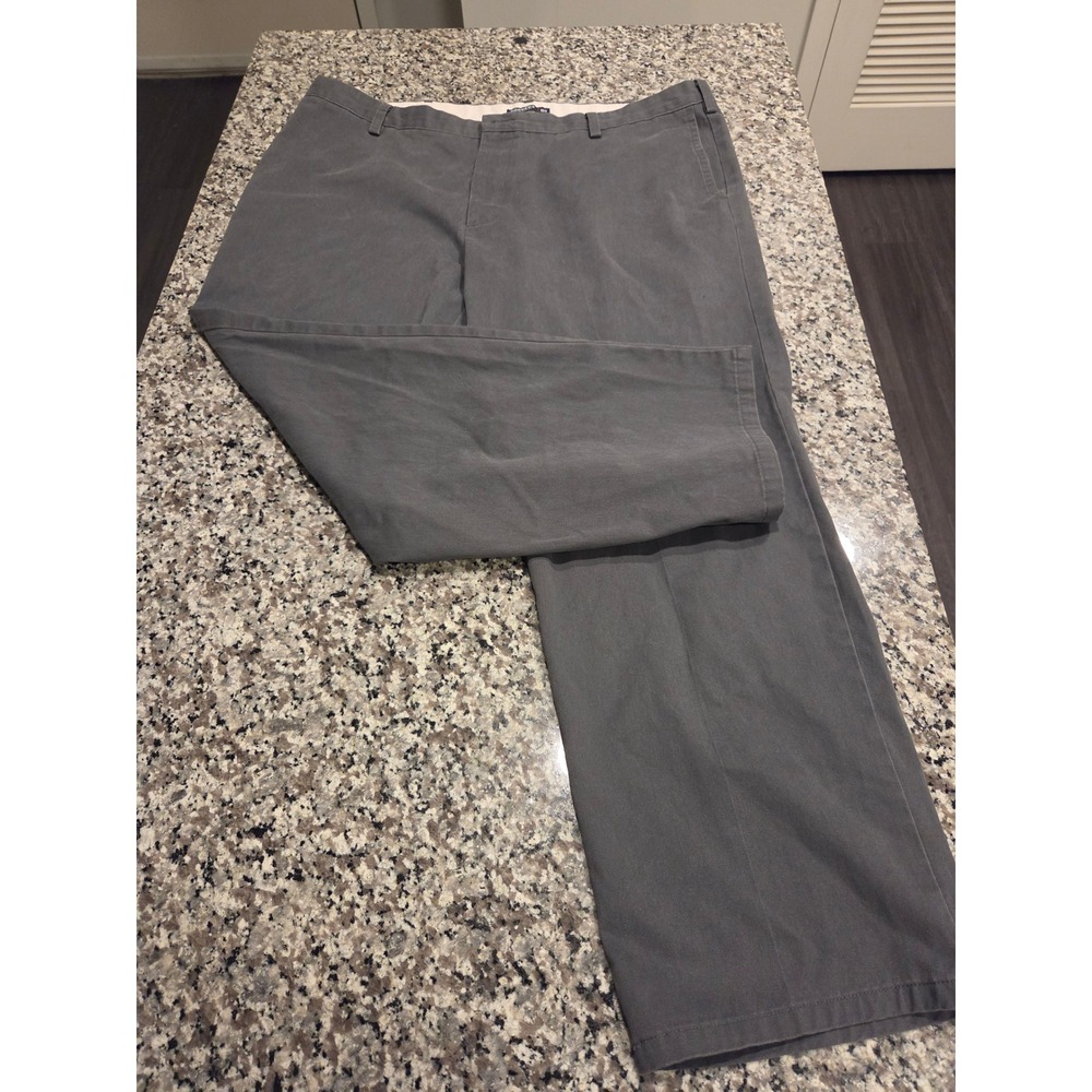 Dockers‎ Easy Khaki Pants Mens 42x30 Gray D2 Straight Fit Twill Chinos